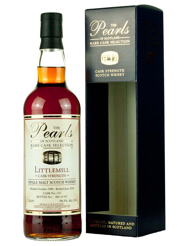 Littlemill 27 Year Old 1988 Pearls of Scotland