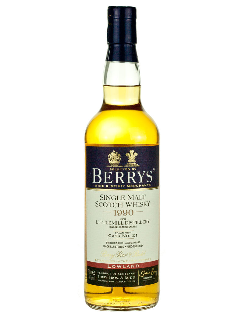 Littlemill 22 Year Old 1990 Berry's Own (2013)