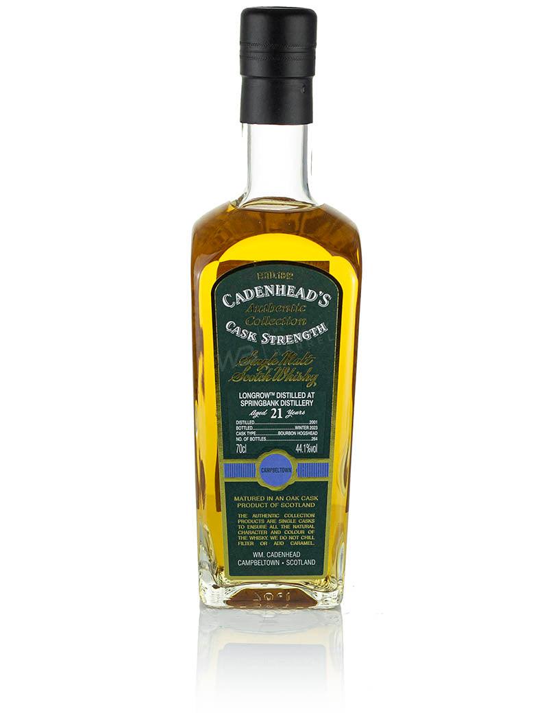 Longrow (Springbank) 21 Year Old 2001 Cadenhead's Authentic Collection (2023)