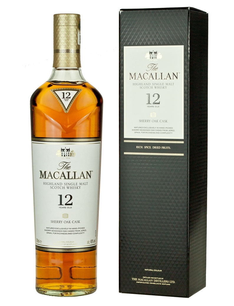 Macallan 12 Year Old Sherry Oak