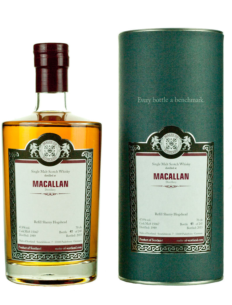 Macallan 1989 Malts of Scotland