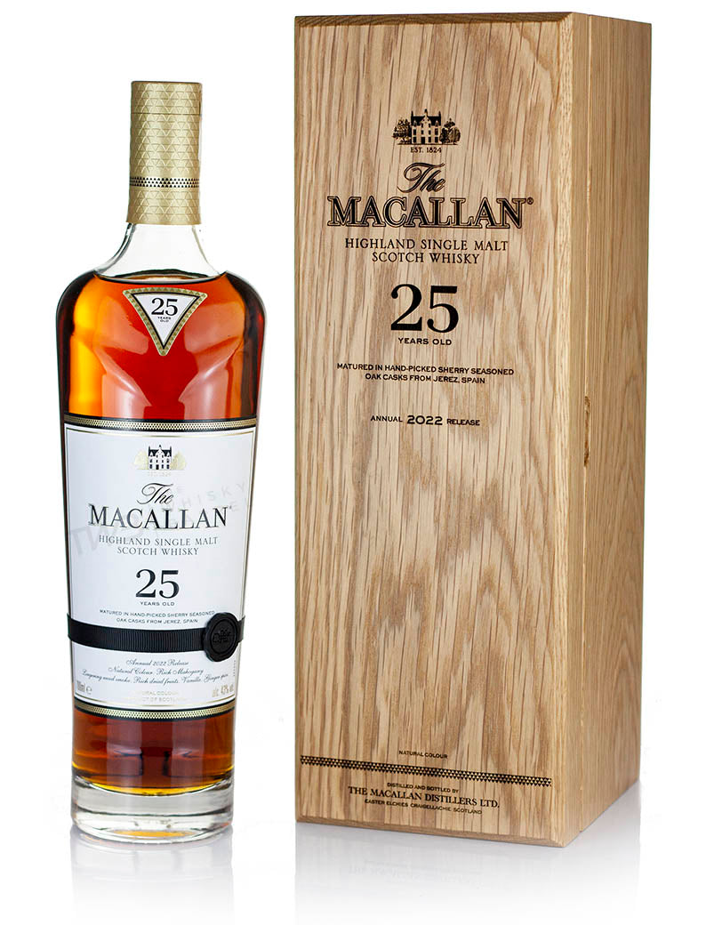 Macallan 25 Year Old Sherry Oak (2022)