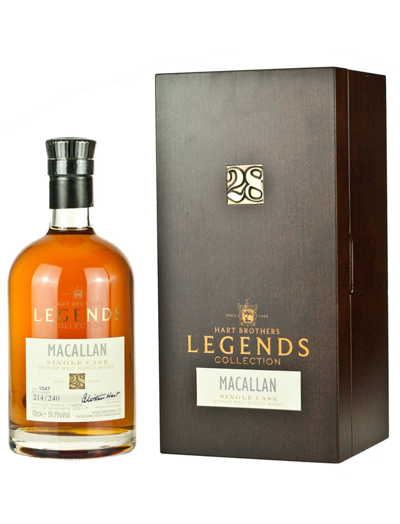 Macallan 28 Year Old 1989 Legends Collection