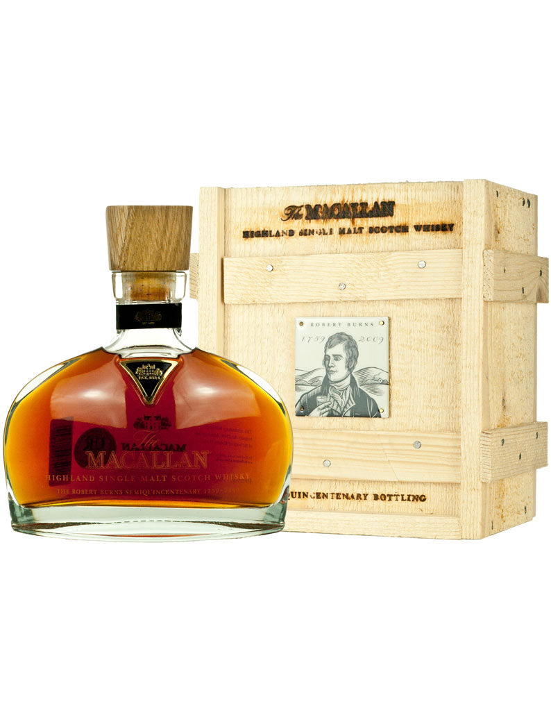 Macallan Robert Burns Semiquincentenary