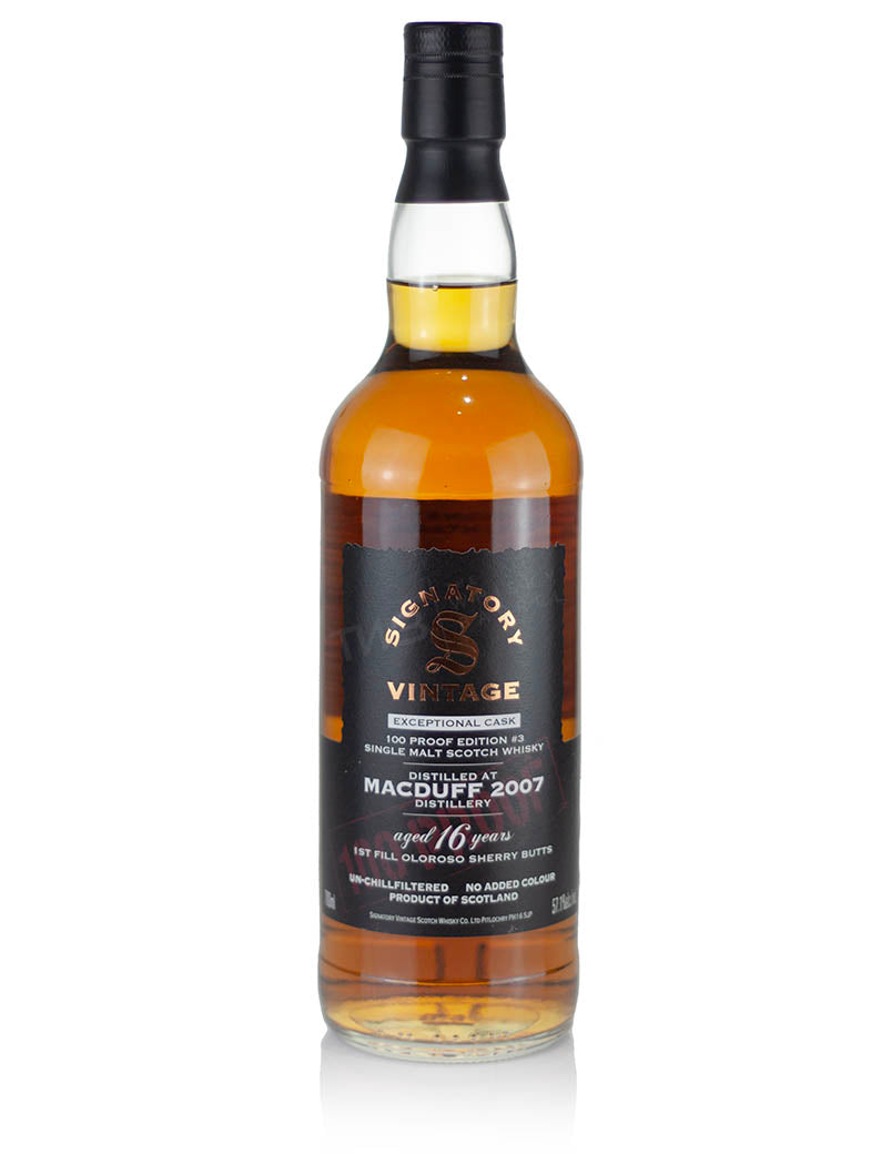 Macduff 16 Year Old 2007 Signatory Exceptional Cask Edition #3