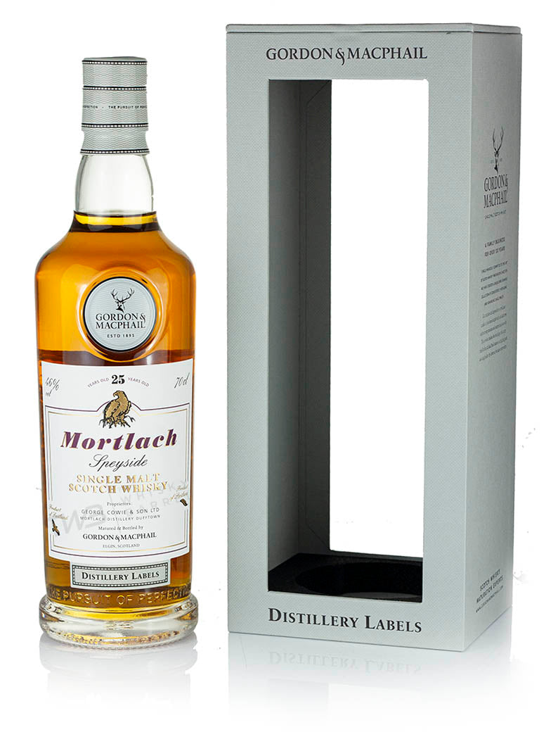 Mortlach 25 Year Old Distillery Labels (2023)