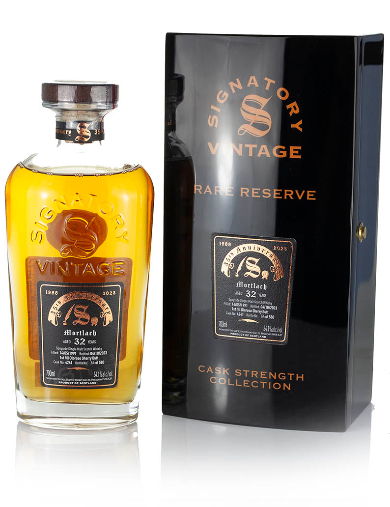 Mortlach 32 Year Old 1991 Signatory 35th Anniversary