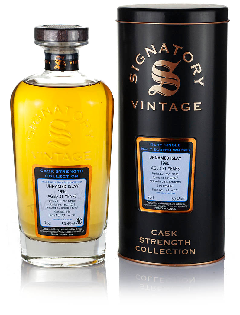 Mystery Malt (Laphroaig) Islay 31 Year Old 1990 Signatory Cask Strength