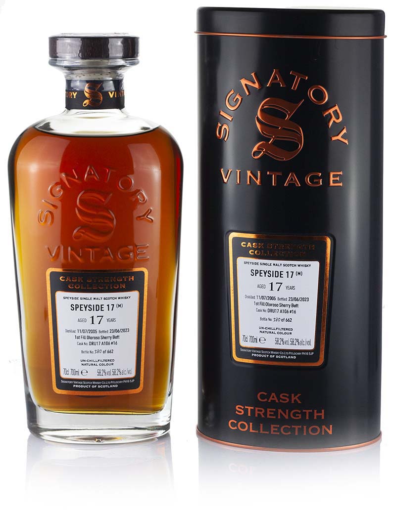 Mystery Malt (Macallan) 17 Year Old 2005 Signatory Cask Strength