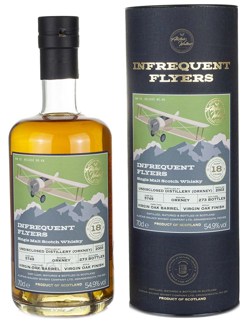 Mystery Malt (Highland Park) Orkney 18 Year Old 2003 Infrequent Flyers