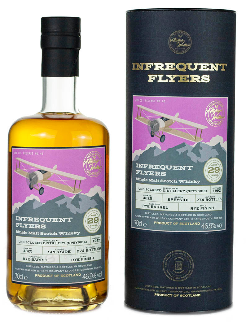 Mystery Malt Speyside 29 Year Old 1992 Infrequent Flyers