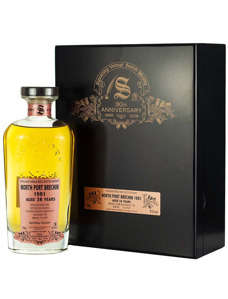 North-Port Brechin 36 Year Old 1981 Signatory 30th Anniversary