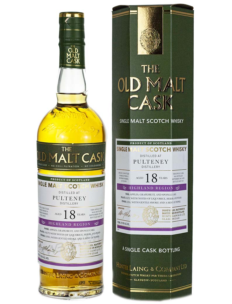 Old Pulteney 18 Year Old 2002 Old Malt Cask