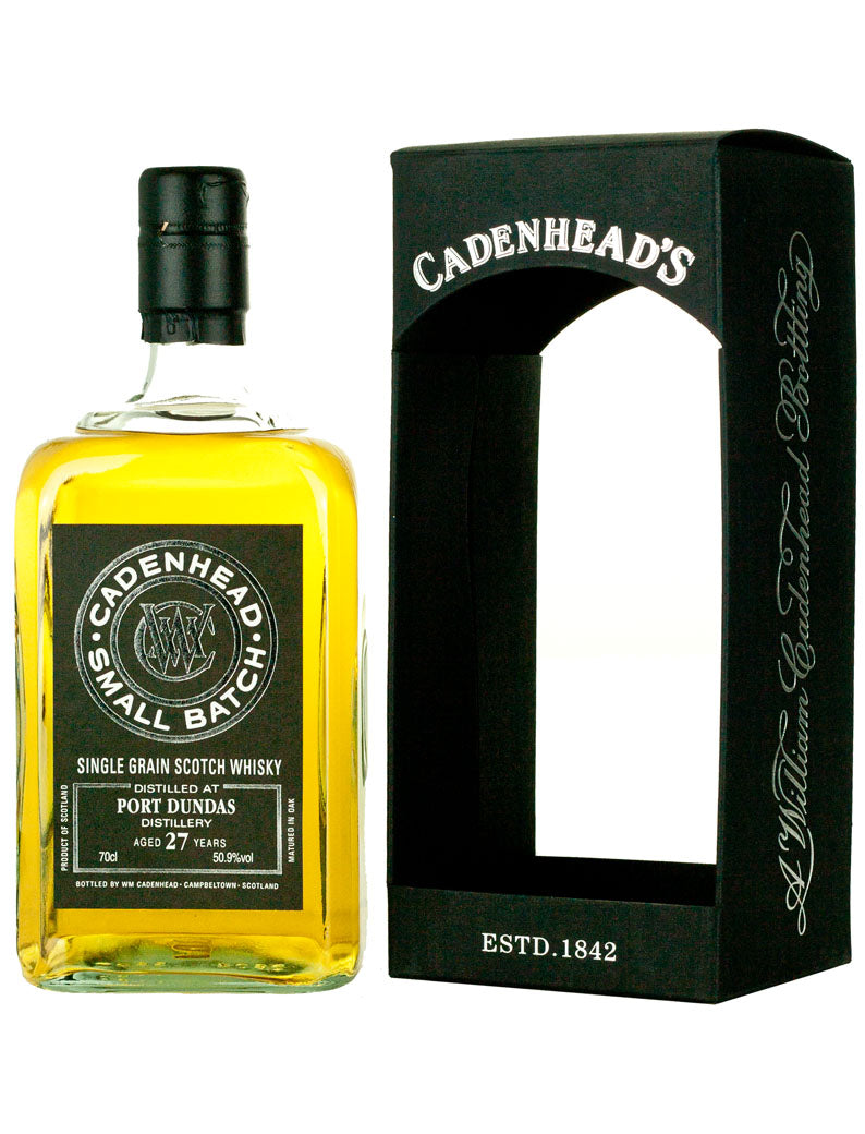 Port Dundas 27 Year Old 1988 Cadenhead's Small Batch