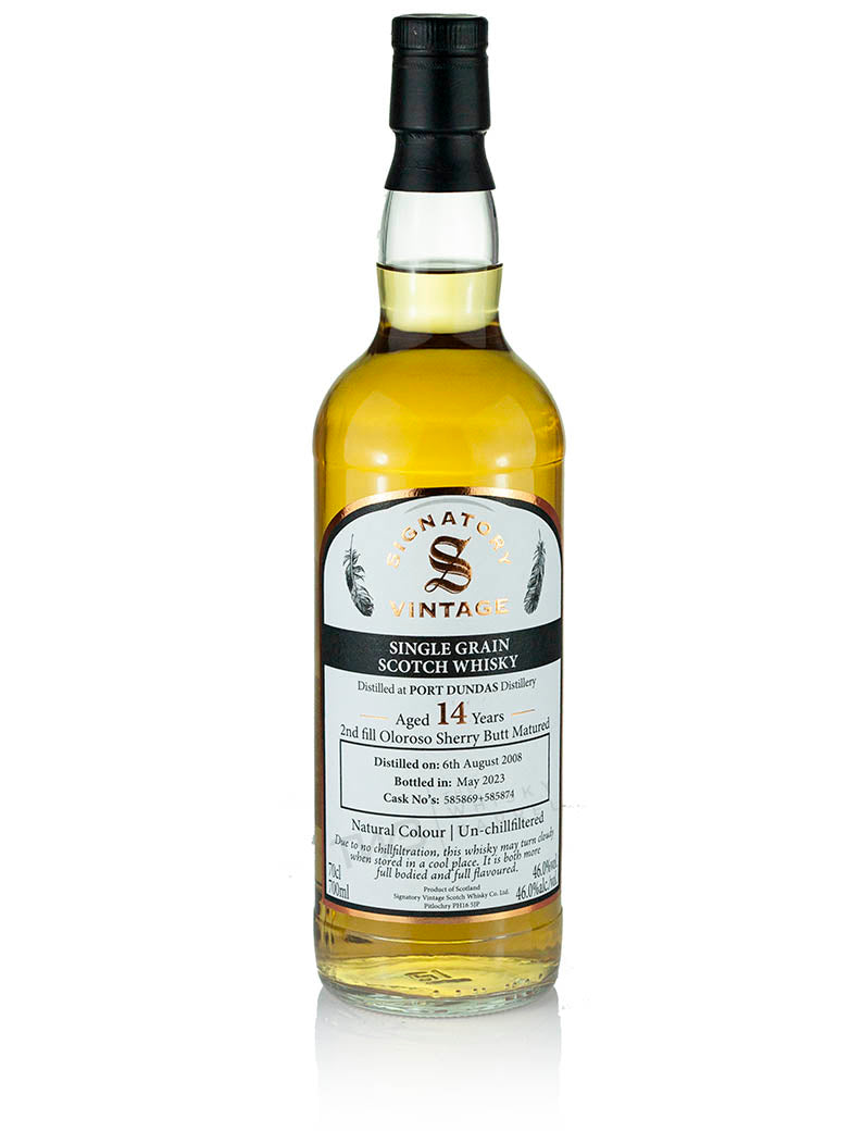 Port Dundas 14 Year Old 2008 Signatory Grain