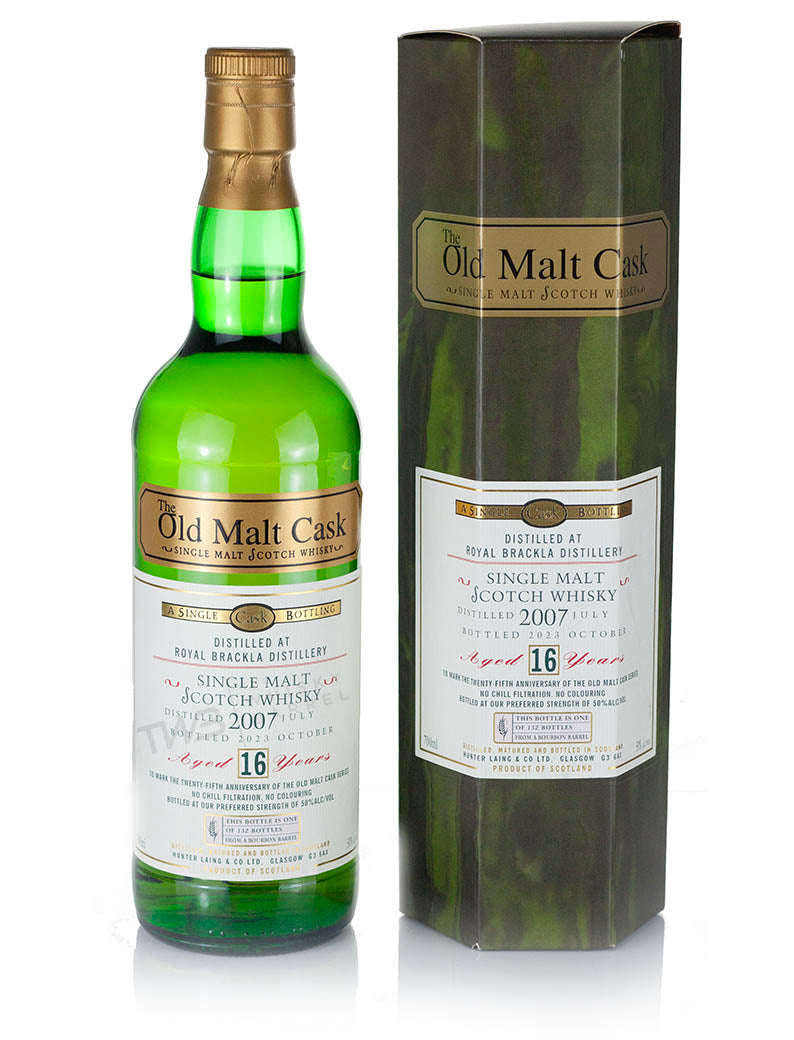 Royal Brackla 16 Year Old 2007 Old Malt Cask 25th Anniversary