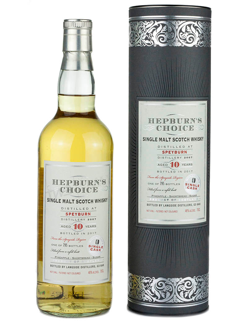 Speyburn 10 Year Old 2007 Hepburn's Choice