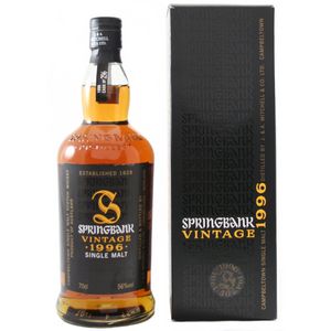 Springbank 1996 Vintage Single Cask #256