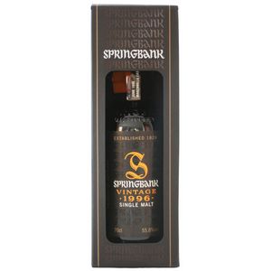 Springbank 1996 Vintage Cream Sherry Cask #272