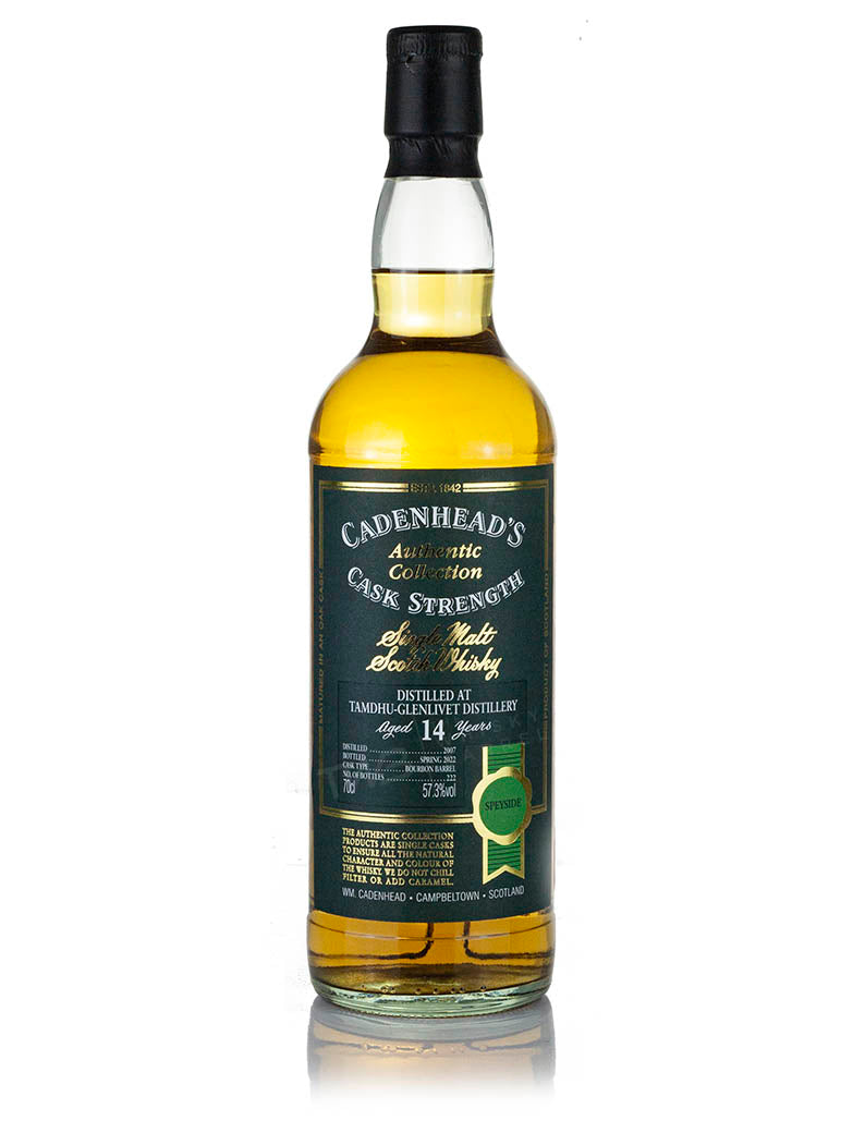 Tamdhu 14 Year Old 2007 Cadenhead's Authentic Collection