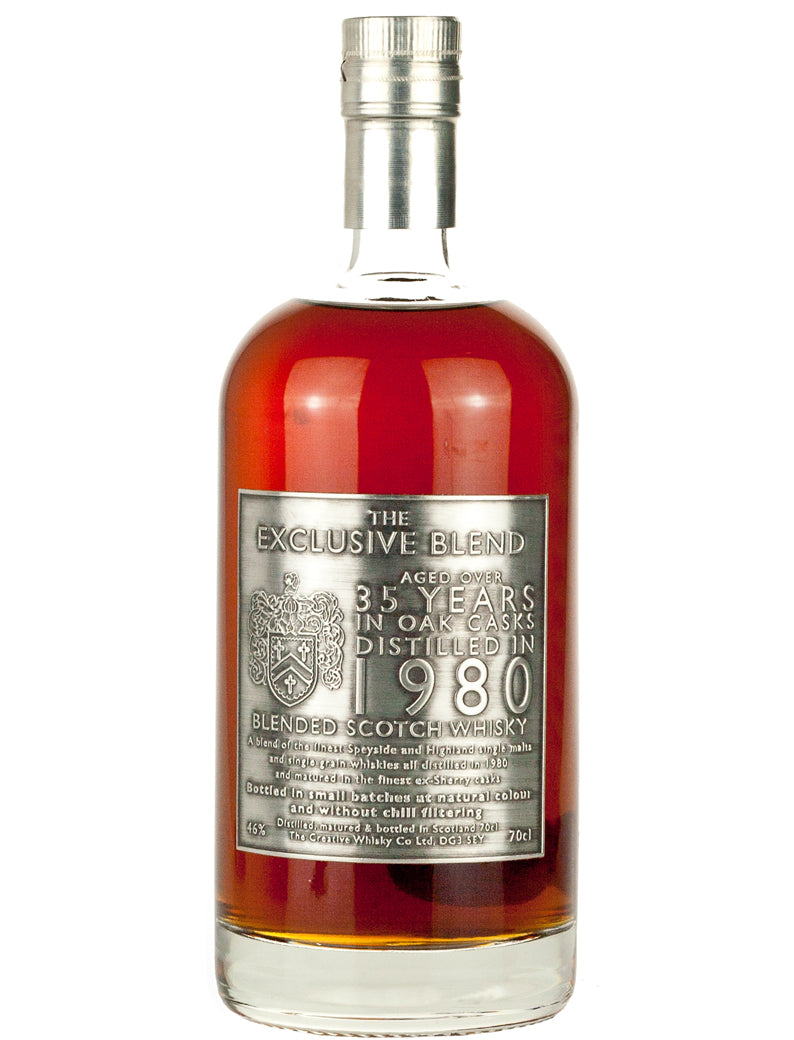 Blended Scotch 35 Year Old 1980 Exclusive Blend