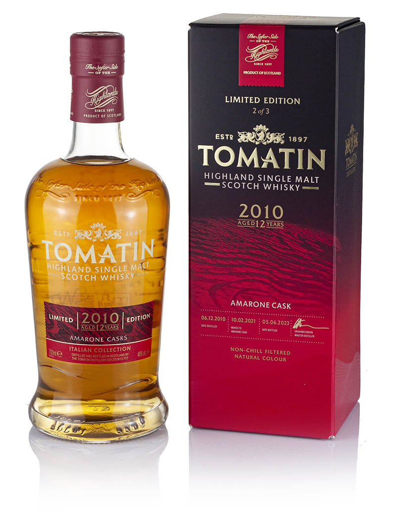 Tomatin 12 Year Old 2010 Amarone Cask Italian Collection (2023)