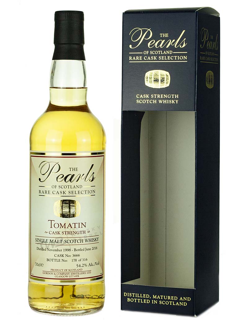 Tomatin 17 Year Old 1998 Pearls of Scotland