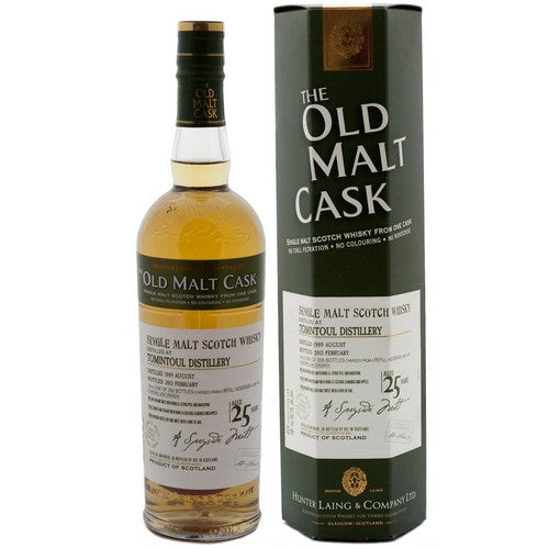 Tomintoul 25 Year Old 1989 Old Malt Cask