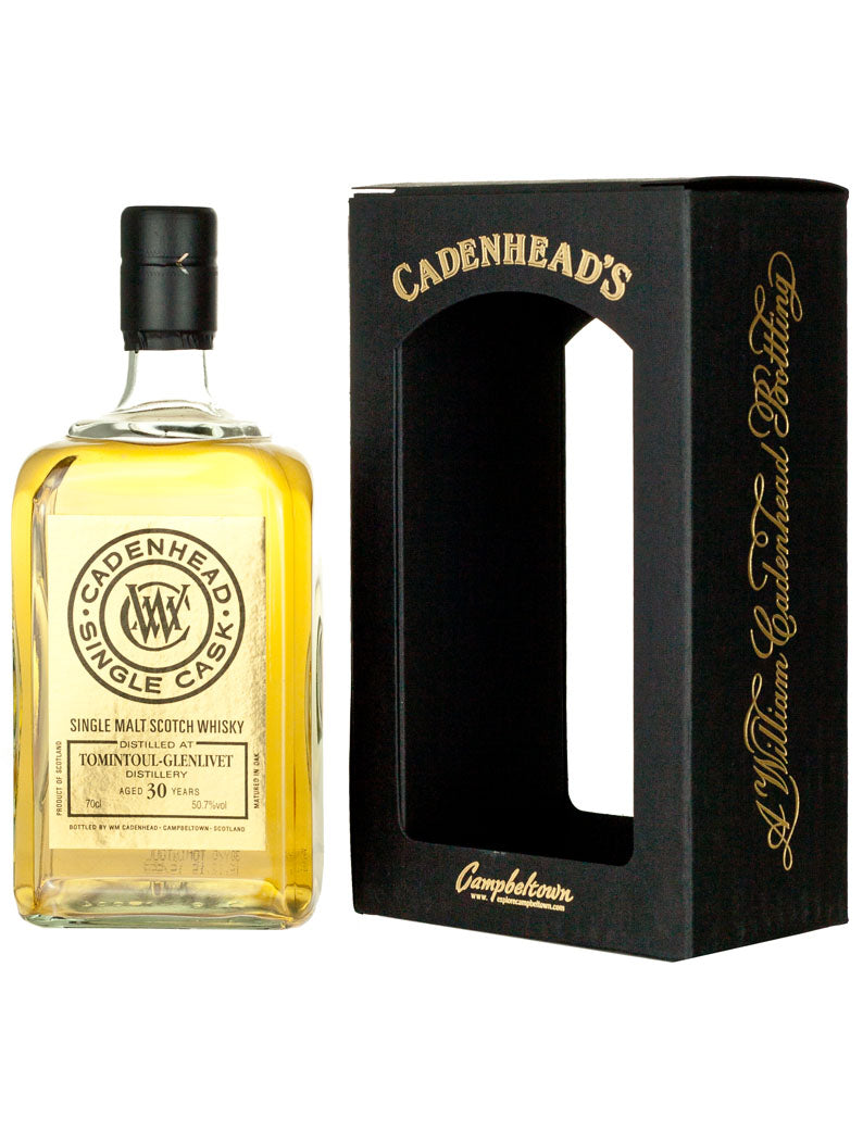 Tomintoul 30 Year Old 1985 Cadenhead's Single Cask