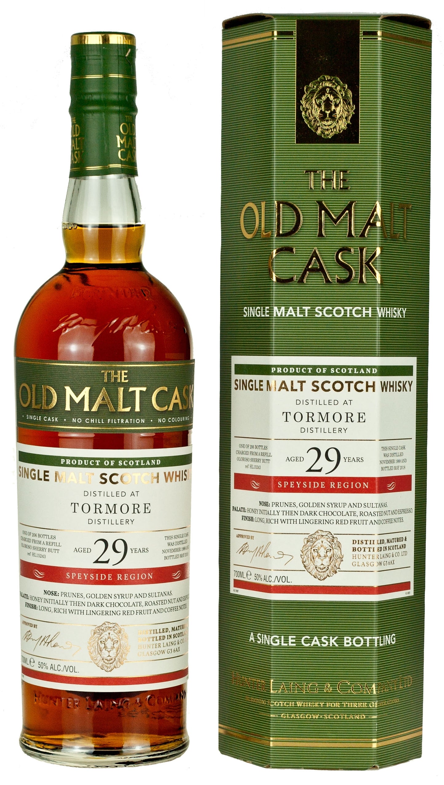 Tormore 29 Year Old 1988 Old Malt Cask