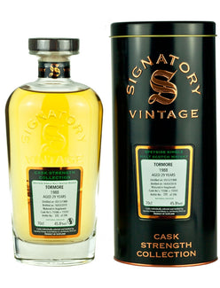 Tormore 29 Year Old 1988 Signatory Cask Strength