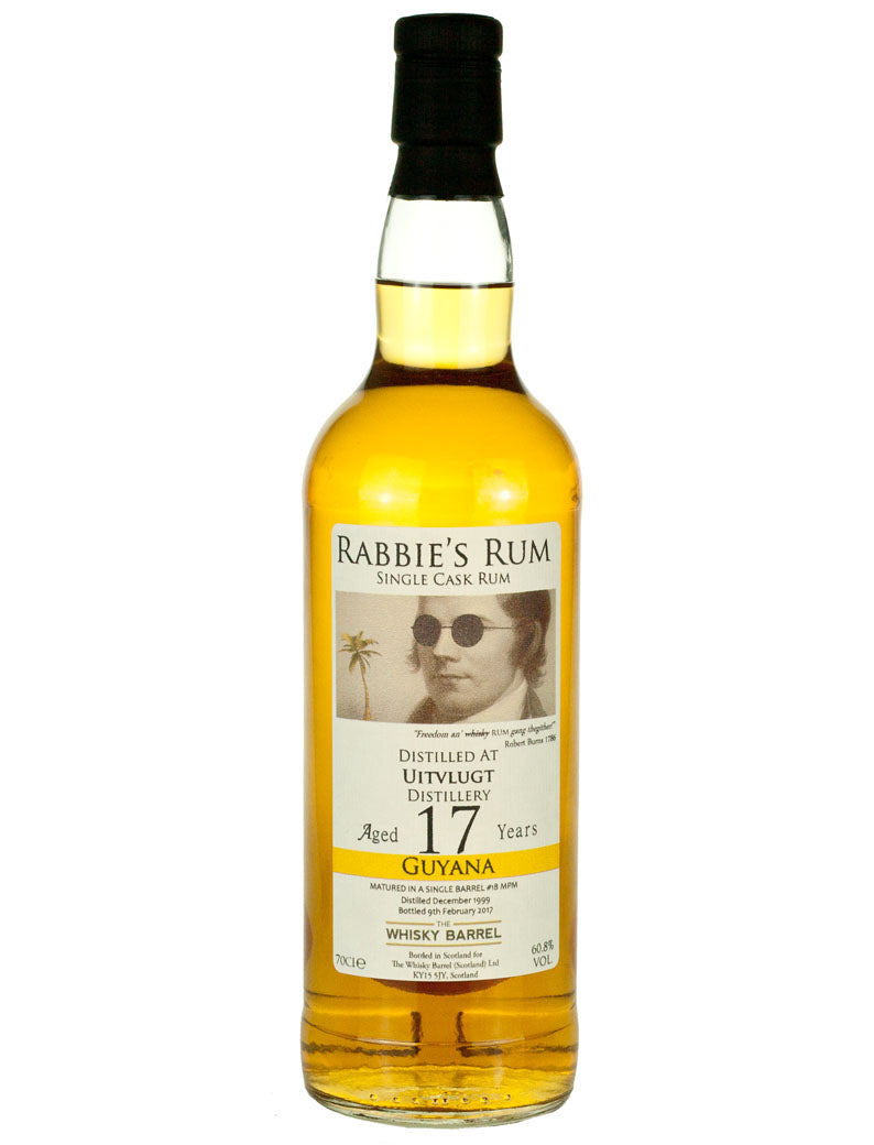 Uitvlugt Guyana 17 Year Old 1999 Rabbie's Rum